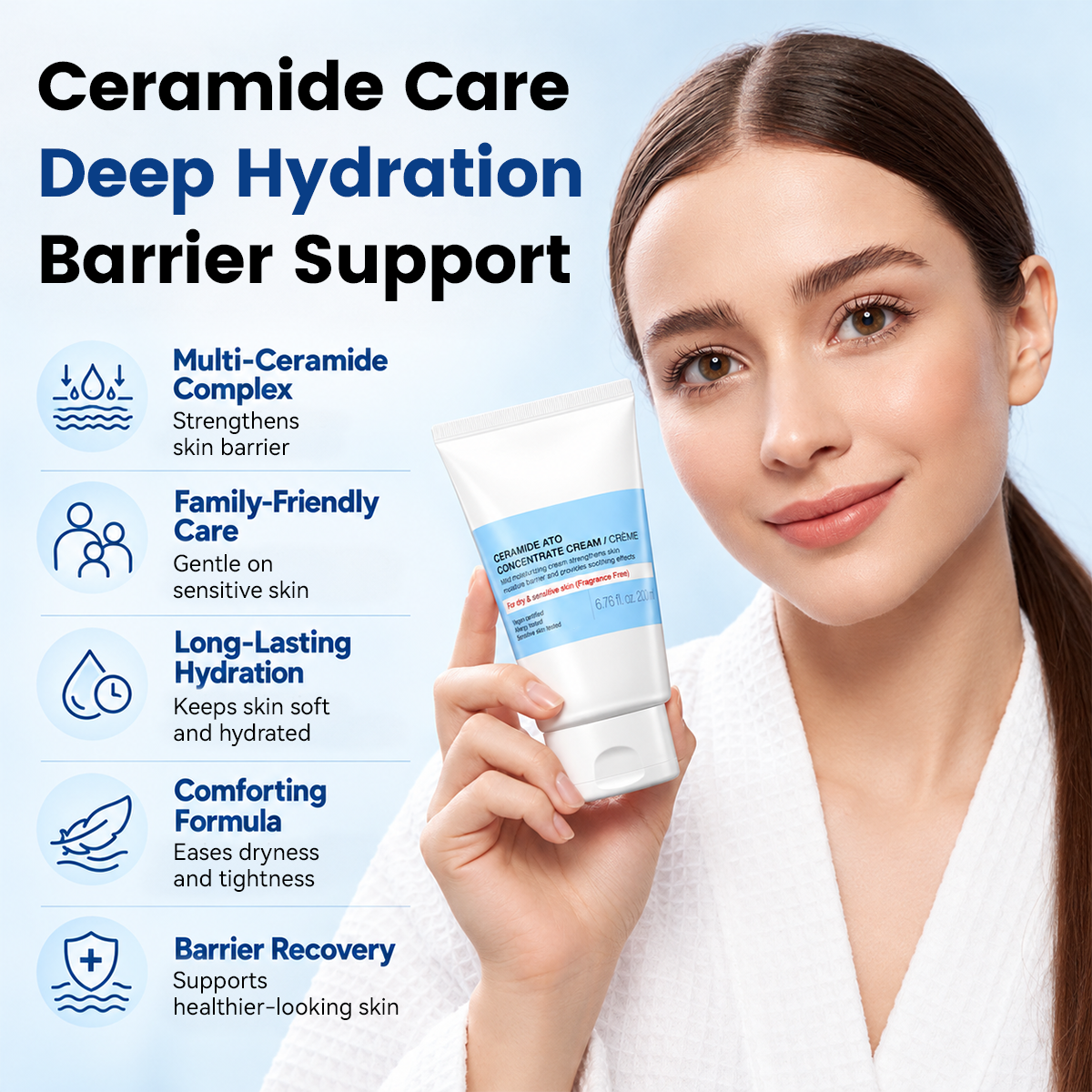 Ceramide Ato Concentrate Cream 6.76 fl.oz.