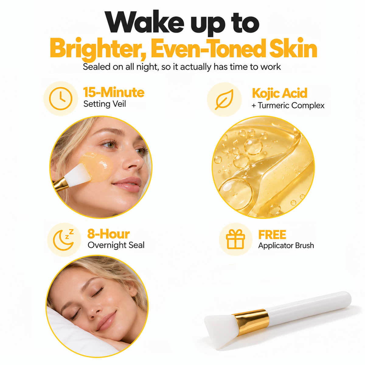 Turmeric & Kojic Acid Overnight Mask