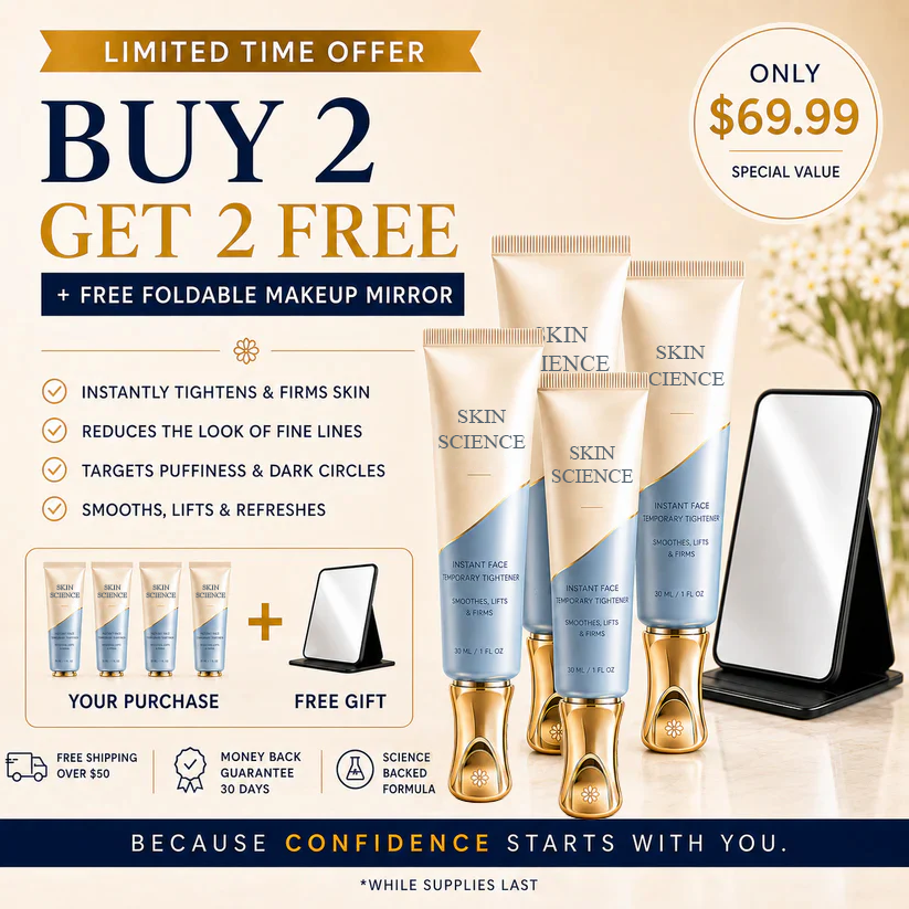 Tryskintle™ Instant Face Temporary Tightener – Instant visible results in 30 seconds