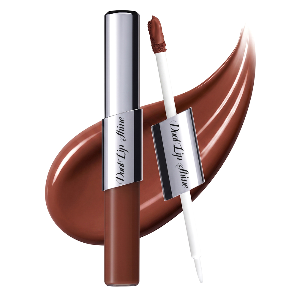 Perfect Twin Lip — Dual-Ended Liquid Lipstick with Velvet Matte Color and Glossy Shine