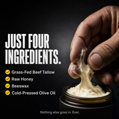 Beef Tallow Honey Balm for Men