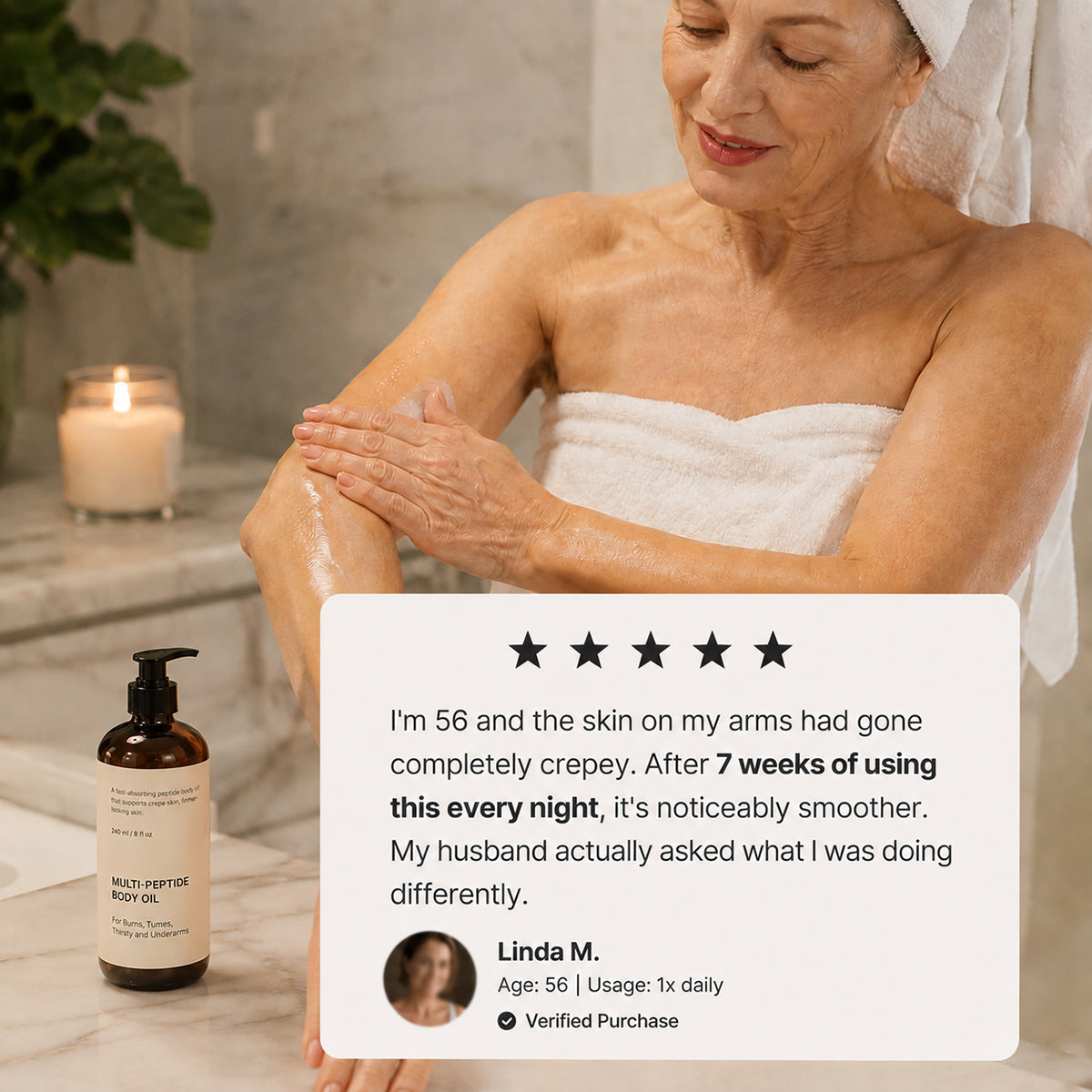 tryskintle™  Peptide Body Oil