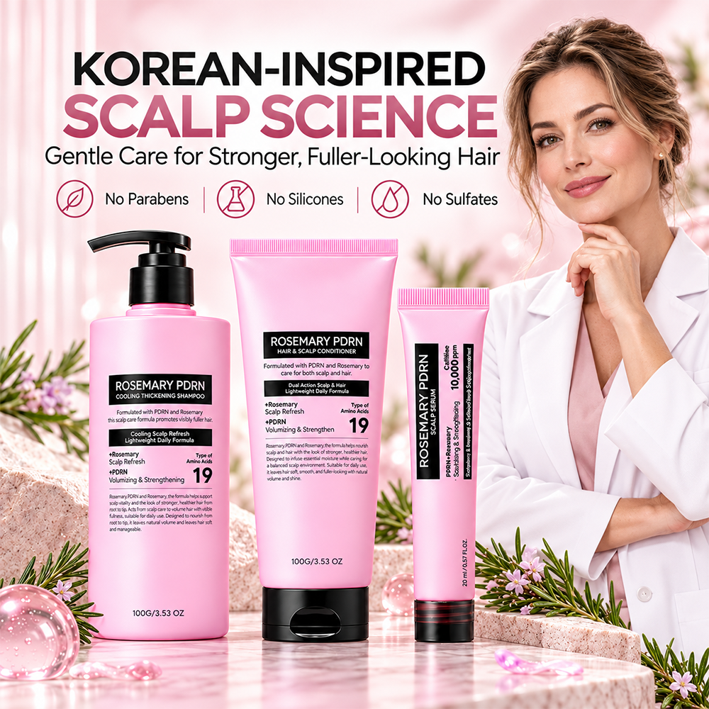 Rosemary PDRN Hair Growth & Scalp Care Set