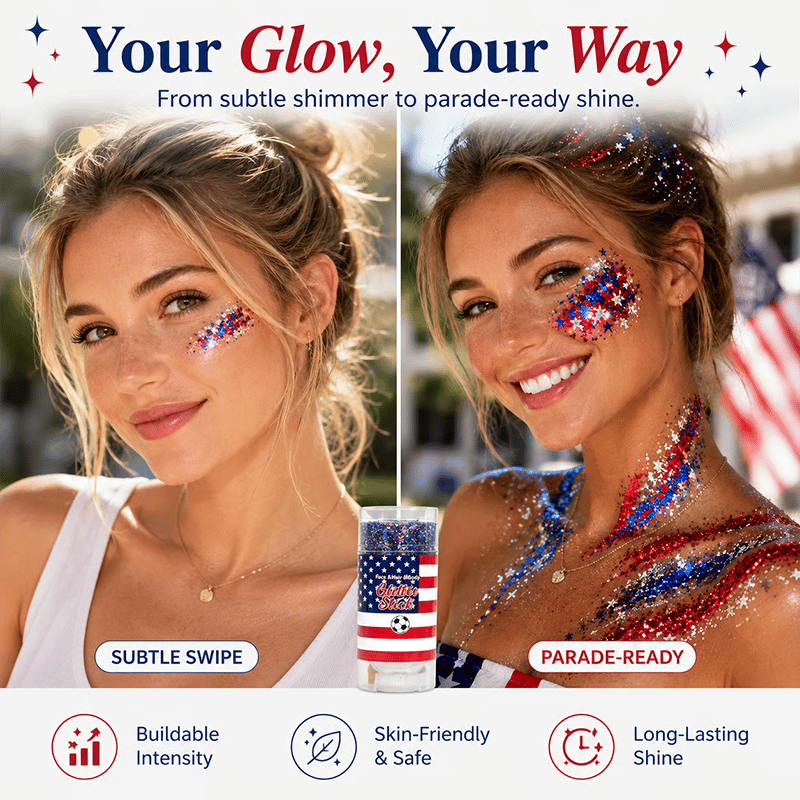 🔥Independence Day Party Must-Have-✨Patriotic Glitter Stick