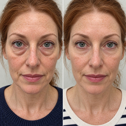 2-in-1 Red Light Therapy + EMS To Erase Eye Bags