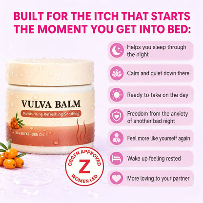 tryskintle Relief Balm — Night-Time Care for Itching, Burning & Dryness