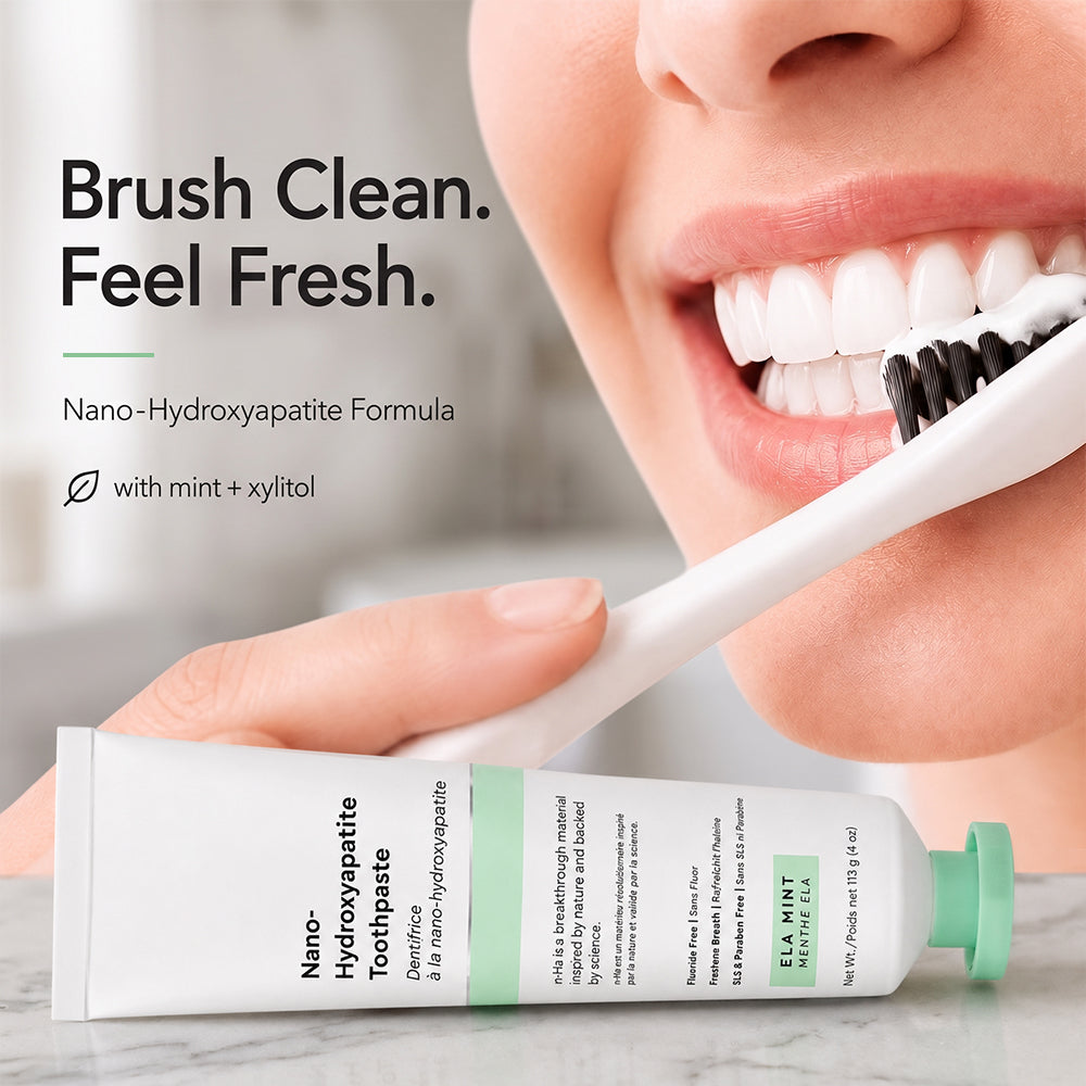 Nano-Hydroxyapatite Toothpaste, Fluoride Free Toothpaste, Appropriate for Sensitive Teeth🦷
