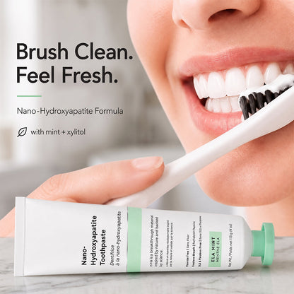 Nano-Hydroxyapatite Toothpaste, Fluoride Free Toothpaste, Appropriate for Sensitive Teeth🦷
