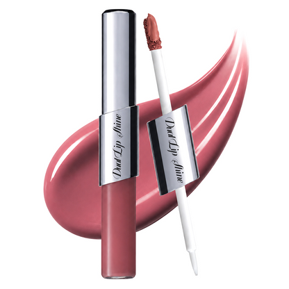 Perfect Twin Lip — Dual-Ended Liquid Lipstick with Velvet Matte Color and Glossy Shine