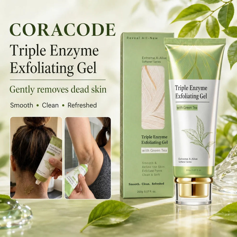 Triple Enzyme Exfoliating Gel with Green Tea Effect