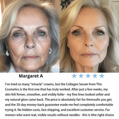 Korean Collagen Serum for Mature Skin