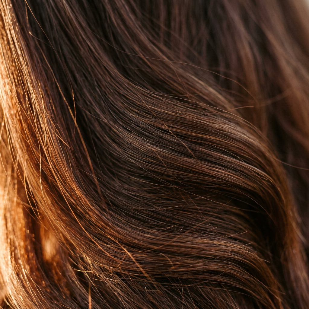 Pearwood Dark Brown shade — warm chocolate and chestnut tones