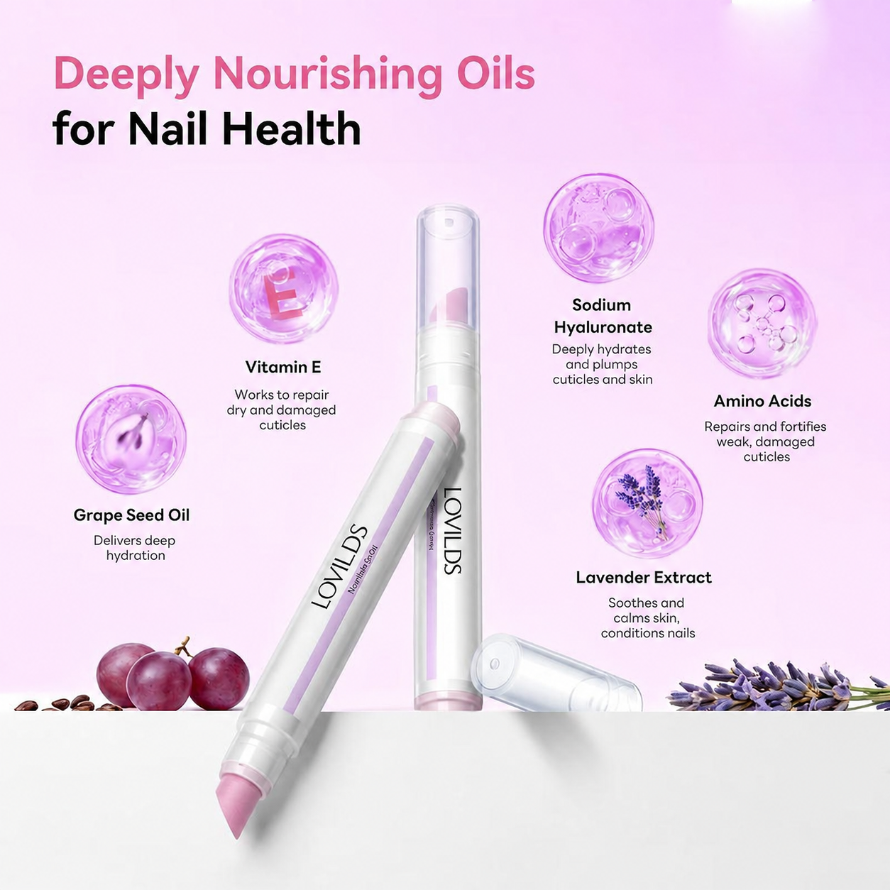 LOVILDS nourishing cuticle care