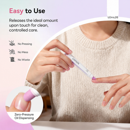 LOVILDS 2-in-1 Cuticle Care Pen