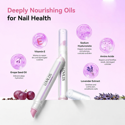 LOVILDS 2-in-1 Cuticle Care Pen