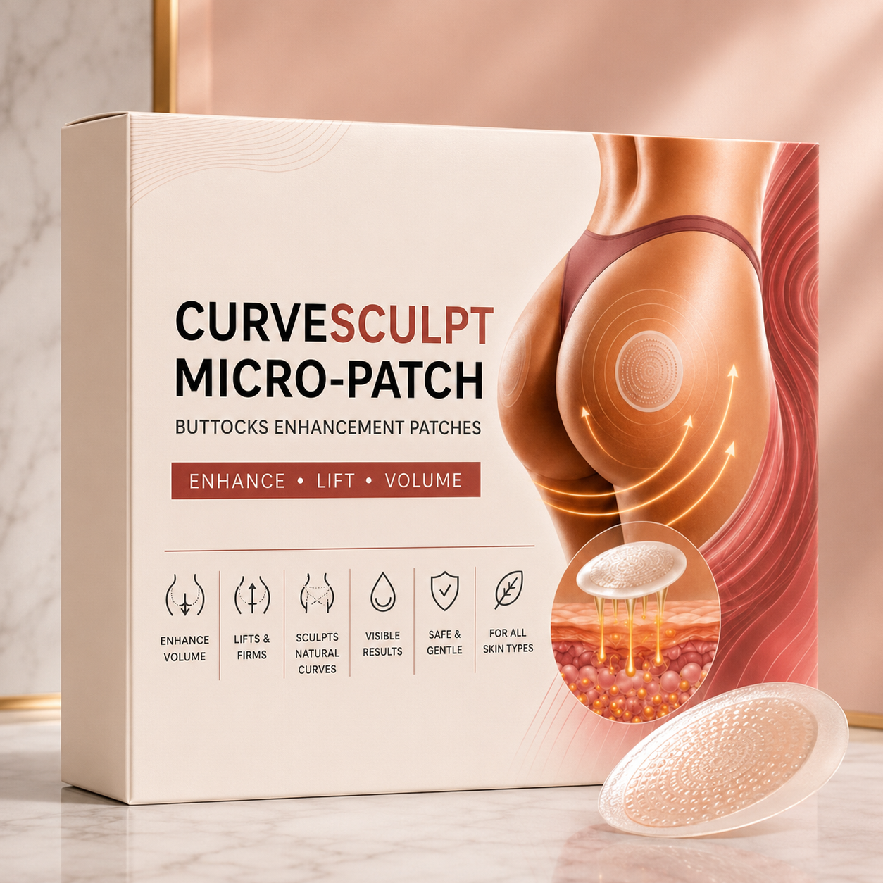 tryskintle™ Micro-Patch Firm • Smooth • Sculpt Curves