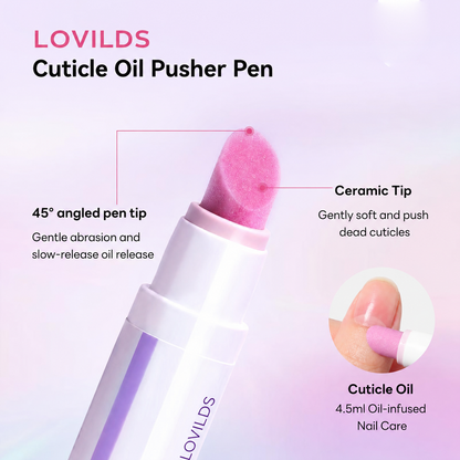LOVILDS 2-in-1 Cuticle Care Pen