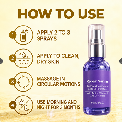 Bruise Reduction Derma Restore Serum With Arnica, Vitamin K & Ceramides