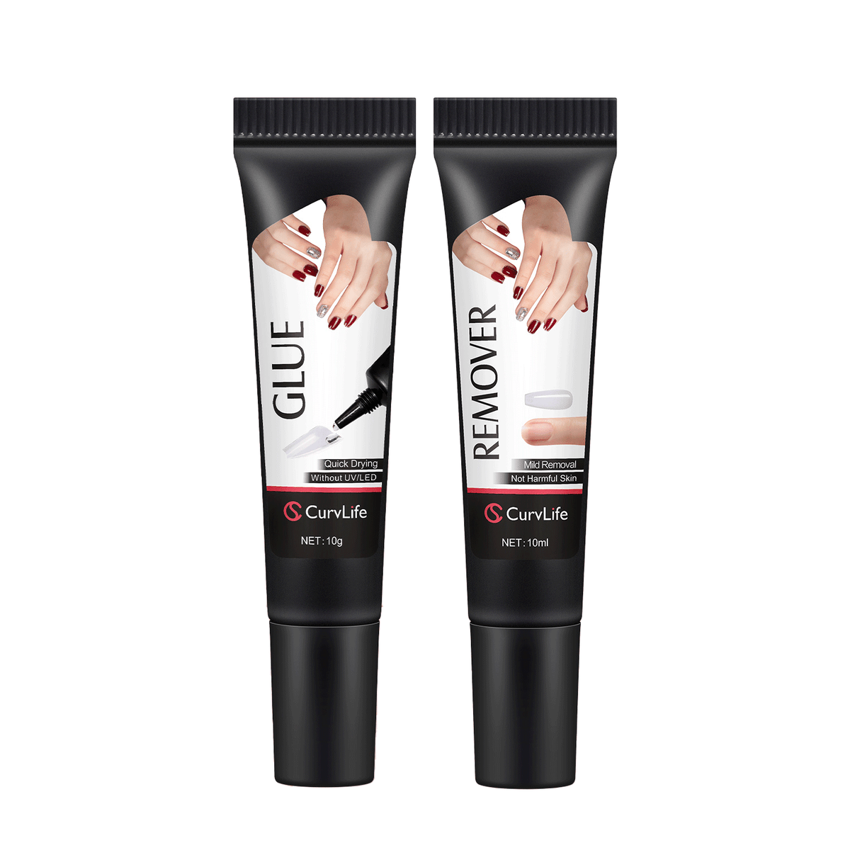 Semi solid glue Upgrade Super Strong Quick drying with remover kit